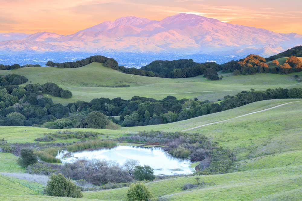 Mount Diablo in Contra Costa County